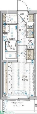 ブライズ高砂の物件間取画像